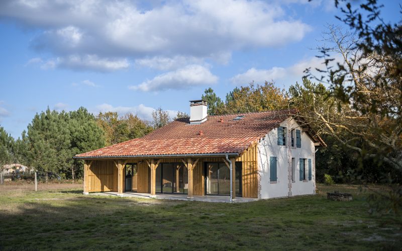 Rénovation_maison landes_lala architectes_maison de résigner_Aprés Travaux